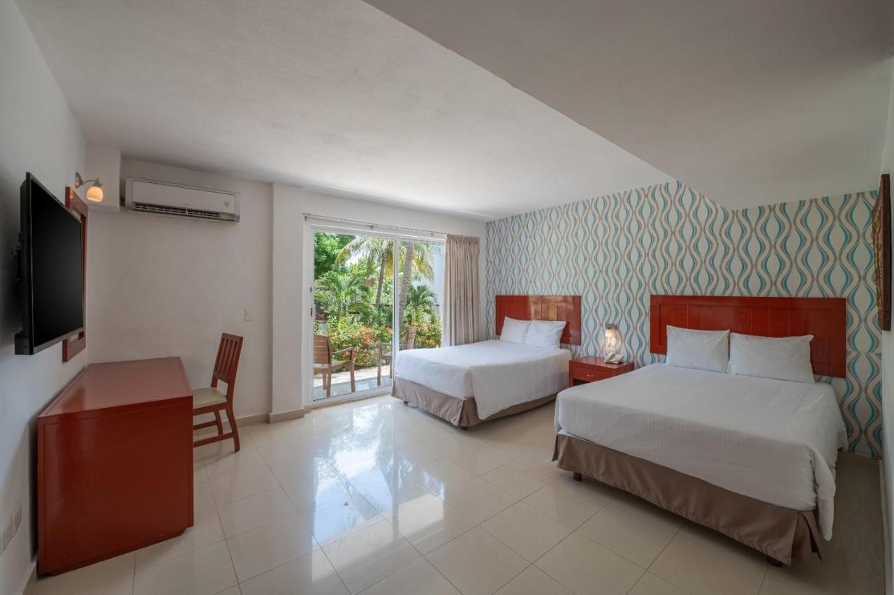 Hotel Dos Playas Faranda קנקון מראה חיצוני תמונה